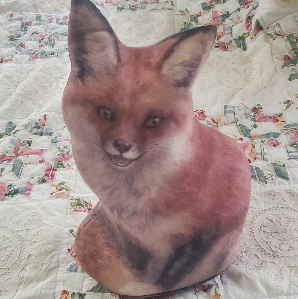 Fiddlers Elbow Fox Weighted Doorstop Amy Brackenbury Made In USA Vintage - Picture 3 of 15